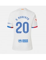 Barcelona Sergi Roberto #20 Venkovní Dres pro Dámské 2023-24 Krátký Rukáv